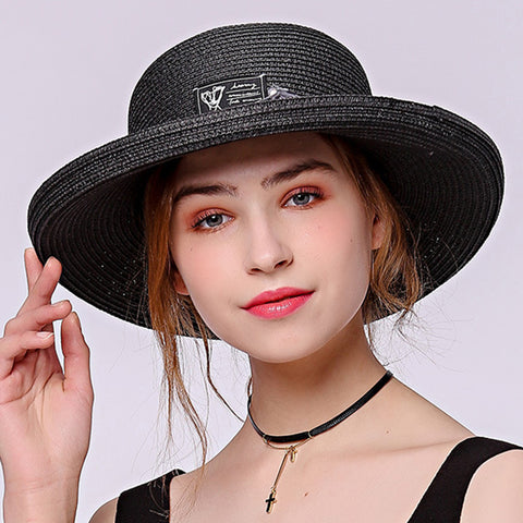 Image of Foldable Roll-Up Fedoras Sun Hat - Itopfox