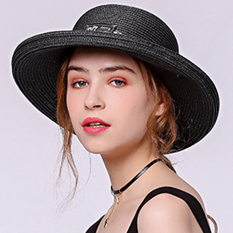 Image of Foldable Roll-Up Fedoras Sun Hat - Itopfox