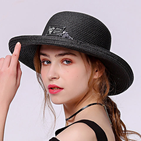 Image of Foldable Roll-Up Fedoras Sun Hat - Itopfox