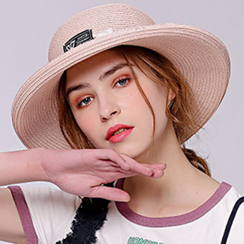 Image of Foldable Roll-Up Fedoras Sun Hat - Itopfox