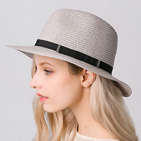 Image of Women's Panama Fedoras Hat - Itopfox
