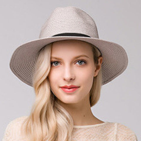 Image of Women's Panama Fedoras Hat - Itopfox
