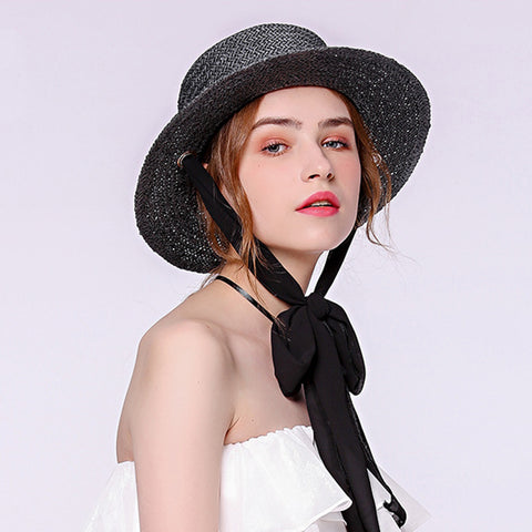 Image of Fedoras Hat With Ribbon - Itopfox