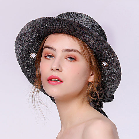 Image of Fedoras Hat With Ribbon - Itopfox