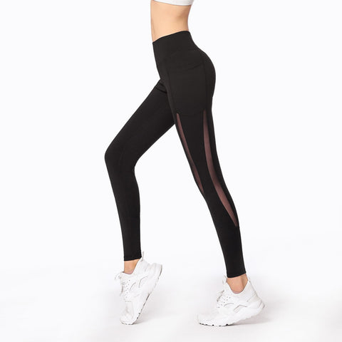 Image of Mesh Joint Yoga Leggings - Itopfox