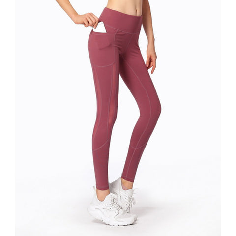 Image of Mesh Joint Yoga Leggings - Itopfox