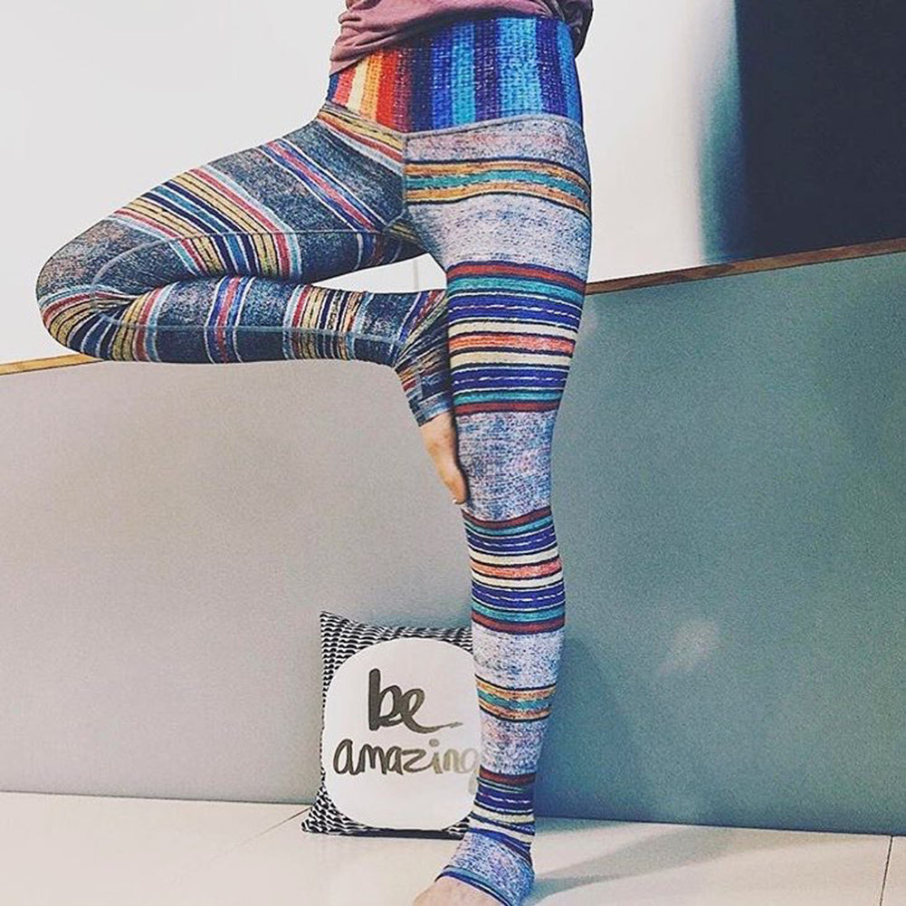 3D Print Yoga Pants Skinny Gym Legging - Itopfox