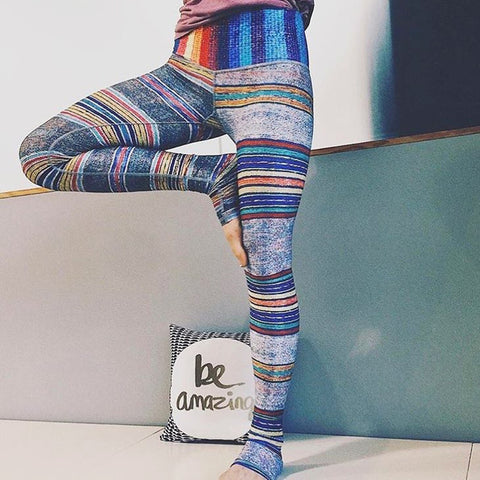 Image of 3D Print Yoga Pants Skinny Gym Legging - Itopfox