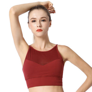 Light Support Yoga Sports Bra - Itopfox