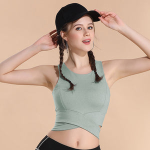 Yoga Racerback Workout Cami Tank Tops - Itopfox