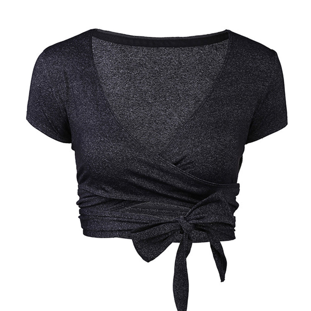 Short Sleeve Gym Top Clothes - Itopfox