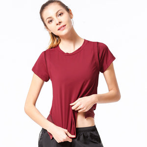 Workout Shirts Yoga Tops - Itopfox