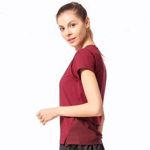 Image of Workout Shirts Yoga Tops - Itopfox