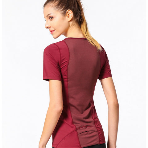 Image of Casual Gym Workout Shirt Tops - Itopfox