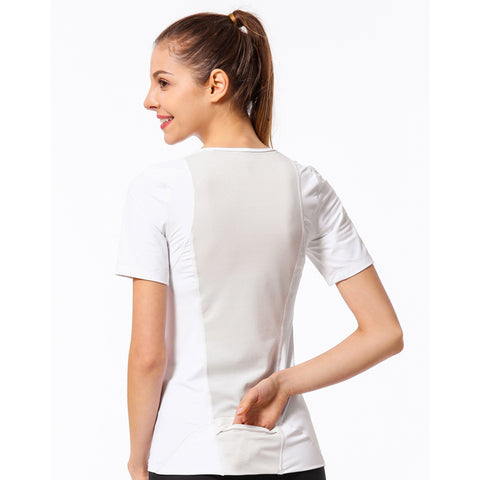 Image of Casual Gym Workout Shirt Tops - Itopfox