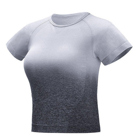 Image of Seamless Shirts For Running Fitness Workout - Itopfox