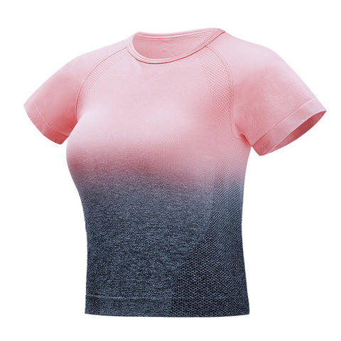 Image of Seamless Shirts For Running Fitness Workout - Itopfox