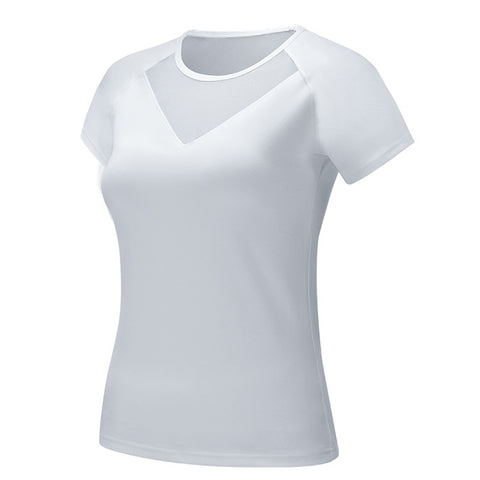 Image of Short Sleeve Moisture Wicking Athletic Shirts - Itopfox