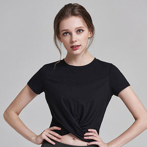 Short Sleeve Top Gym Clothes - Itopfox