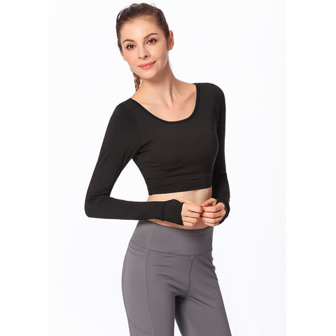 Image of Yoga Cross Back Tee - Itopfox