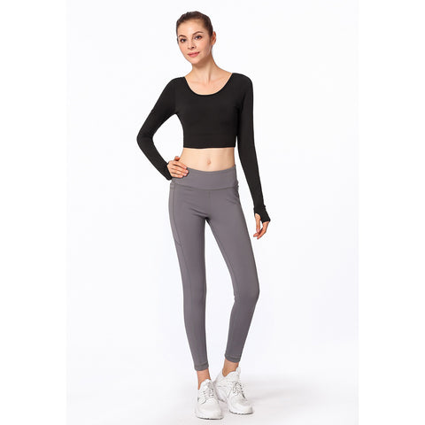 Image of Yoga Cross Back Tee - Itopfox