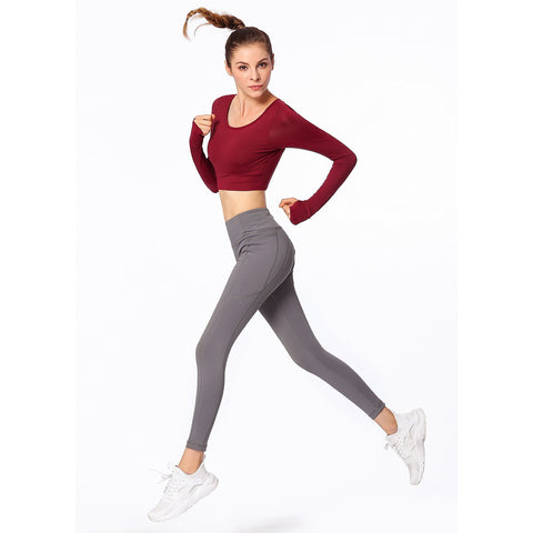 Image of Yoga Cross Back Tee - Itopfox