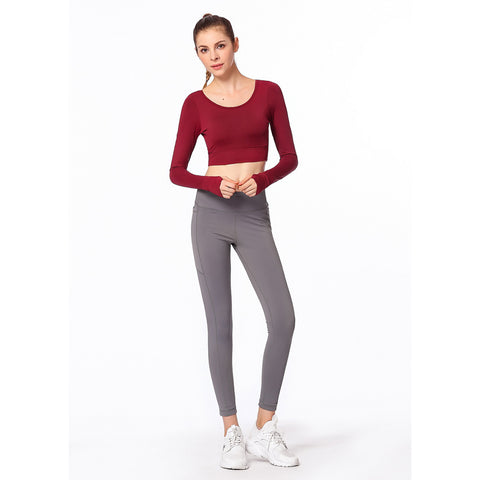 Image of Yoga Cross Back Tee - Itopfox
