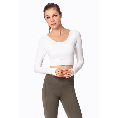 Image of Yoga Cross Back Tee - Itopfox