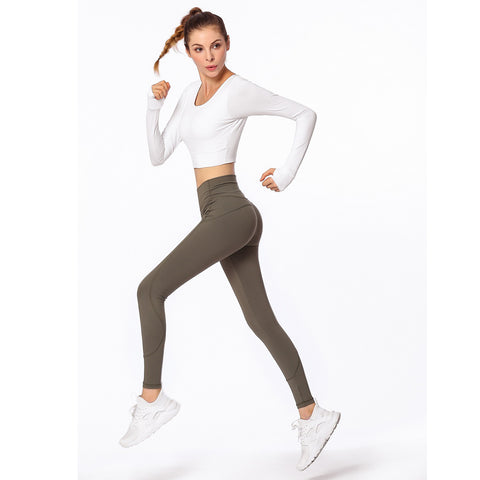 Image of Yoga Cross Back Tee - Itopfox