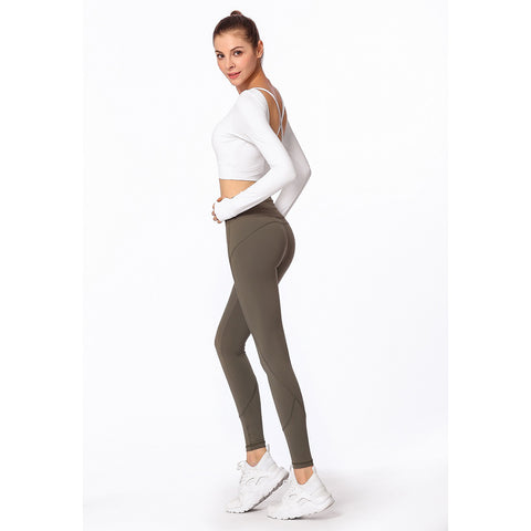 Image of Yoga Cross Back Tee - Itopfox