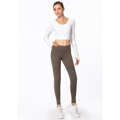 Image of Yoga Cross Back Tee - Itopfox