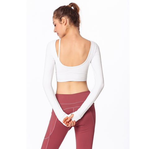 Image of Long Sleeve Yoga Tee - Itopfox