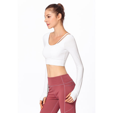 Image of Long Sleeve Yoga Tee - Itopfox