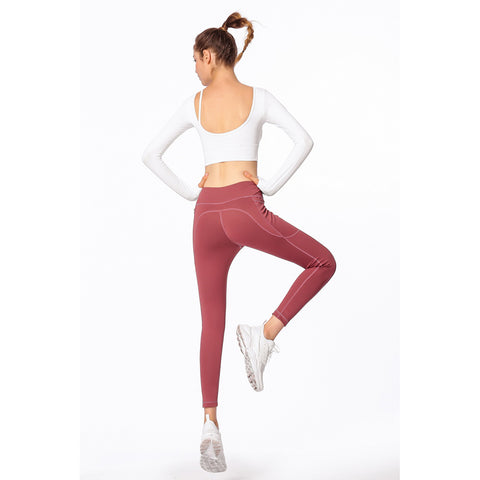 Image of Long Sleeve Yoga Tee - Itopfox