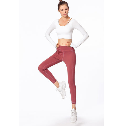 Image of Long Sleeve Yoga Tee - Itopfox
