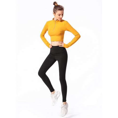 Image of Zip Up Yoga Wear - Itopfox