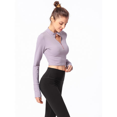 Image of Zip Up Yoga Wear - Itopfox