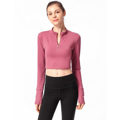 Image of Zip Up Yoga Wear - Itopfox