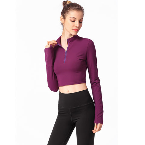 Image of Zip Up Yoga Wear - Itopfox