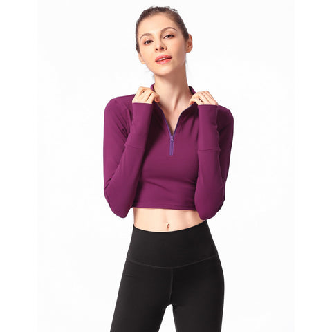 Image of Zip Up Yoga Wear - Itopfox