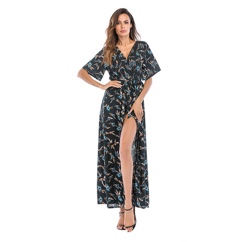 Image of Beach Chiffon Maxi Dress - Itopfox