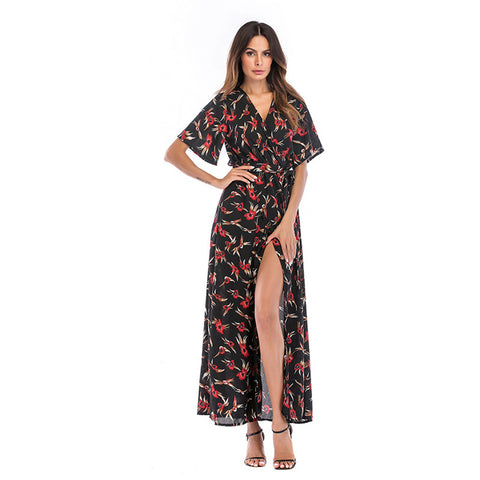 Image of Beach Chiffon Maxi Dress - Itopfox