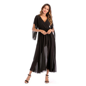 Beach Casual Chiffon Dress - Itopfox
