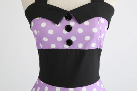 Image of Halter 50s Retro Tea Party Dress - Itopfox