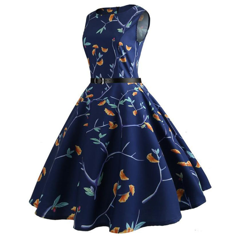 Tunic 50s Hepburn Tea Party Dress - Itopfox