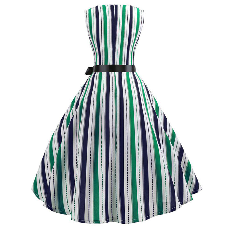 50s Hepburn Retro Cocktail Dress - Itopfox