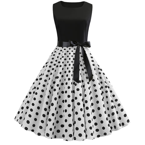 Image of Cocktail Tea Party Hepburn Dress - Itopfox
