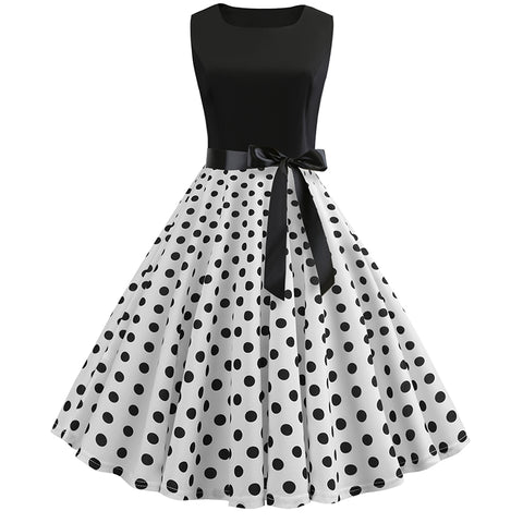 Image of Cocktail Tea Party Hepburn Dress - Itopfox