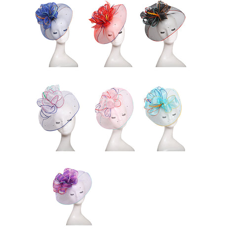 Image of Organza Tea Party Kentucky Derby Hat - Itopfox