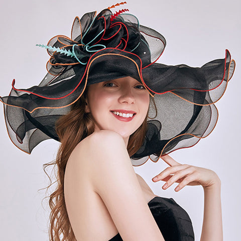 Image of Organza Tea Party Kentucky Derby Hat